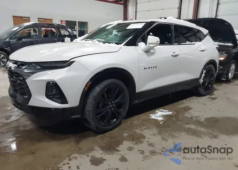 2020 Chevrolet Blazer Awd Rs из США, поврежденный, VIN 3GNKBKRS4LS569148